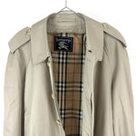 Load image into Gallery viewer, 【中古】バーバリー BURBERRY トレンチコート ロング 内側チェック柄 おしゃれ ベージュ系 i0718aq00476
