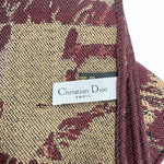 画像をギャラリービューアに読み込む, 【中古】Christian Dior クリスチャンディオール マフラー ロゴ柄 i1207oq00687
