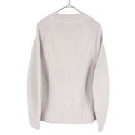 画像をギャラリービューアに読み込む, 【中古】COS コス ウール100％ クルーネックニット 長袖 ライトグレー i1120h0035
