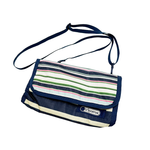 画像をギャラリービューアに読み込む, 【中古】レスポートサック LeSportsac ショルダーバッグ ポーチ付き ナイロン マルチボーダー レディース i1124tq0035
