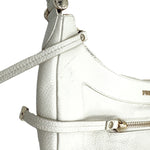 Load image into Gallery viewer, 【中古】フルラ FURLA ショルダーバッグ 半月型 レザー おしゃれ オフホワイト 白系 i0522lq02813
