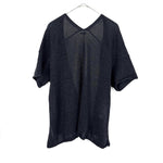 将图片加载到图库查看器，【中古】イエナ IENA カーディガン 半袖 羽織り ボタンレス ボレロ ブラック 黒 i0807n0153
