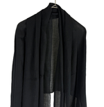 画像をギャラリービューアに読み込む, 【中古】アナイ ANAYI ストール ブラック フリンジ 大判 レディース i1124tq00212
