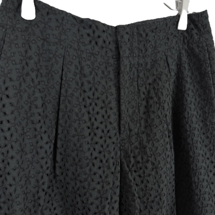 【中古】ジョセフ JOSEPH キュロット カットワークレース 総レース ブラック 黒 i0703n0042