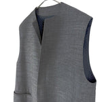 画像をギャラリービューアに読み込む, 【中古】ドゥロワー Drawer ウールジレ ベルト付き グレー レディース 38 j0128n00260
