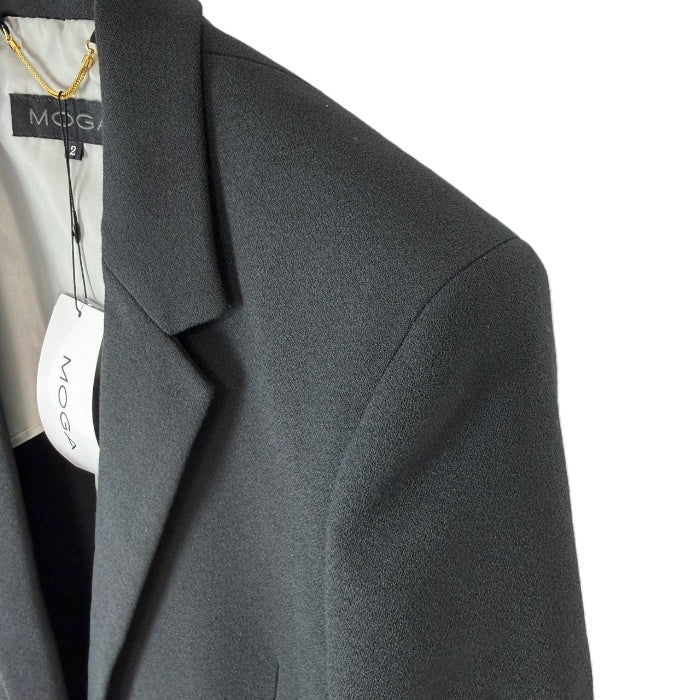 【中古】モガ MOGA ジャケット テーラード シングルボタン 未使用 タグ付き ブラック 黒 i0430n00312