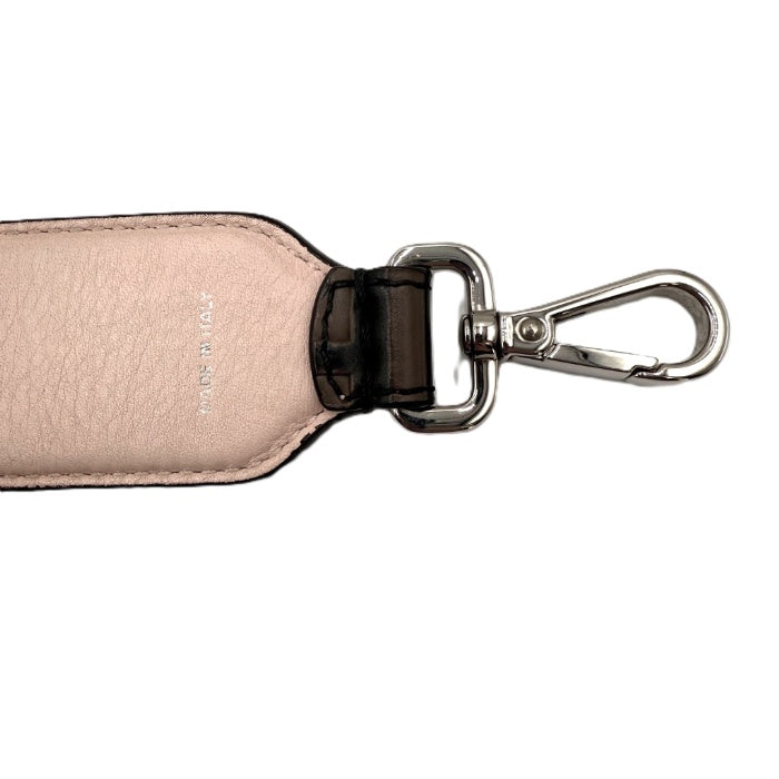 【中古】フェンディ FENDI バッグストラップ ズッカ柄 ハンドバッグ くすみピンク ライトブラウン系 i0601oq01592