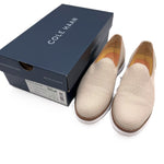 画像をギャラリービューアに読み込む, 【中古】コールハーン COLE HAAN スリッポン メッシュ レザー カジュアル シンプル ベージュ i0722n00421
