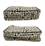 Load image into Gallery viewer, 【中古】シャネル CHANEL ロゴポーチ ココマーク 総柄 キャンバス 化粧ポーチ 小物入れ i1029pq00812
