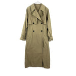 将图片加载到图库查看器，【中古】ドゥーズィエムクラス Deuxieme Classe スプリングコート ロング トレンチコート ベージュ系 i0422rq003106
