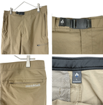 Load image into Gallery viewer, 【中古】モンベル mont-bell ショートパンツ L ベージュ ナイロン混 アウトドア ハーフパンツ j0508a0063
