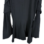 画像をギャラリービューアに読み込む, 【中古】アガノヴィッチ AGANOVICH デザインジャケット ブラック Sサイズ i1124tq01923
