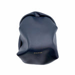 Load image into Gallery viewer, 【中古】ドゥロワー Drawer ノベルティ 室内履き フラットシューズ スリッパ ポーチ付き ネイビー 非売品 i1222y0027
