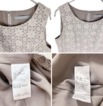Load image into Gallery viewer, 【中古】theory luxe セオリーリュクス レースワンピース ベージュ ノースリーブ 美品 i0911n0096
