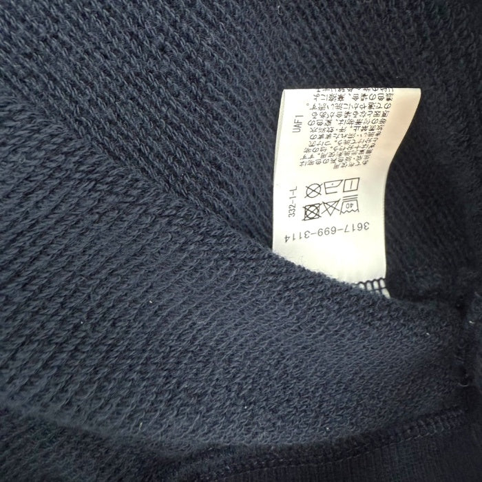 【中古】タナカーナ Tanacana 半袖スウェット ショート丈 ロゴプリント カジュアル ネイビー 紺 i0624h0023