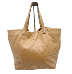 Load image into Gallery viewer, 【中古】Anya Hindmarch アニヤハインドマーチ トートバッグ ベージュ パンチング レザー i1013tq00515
