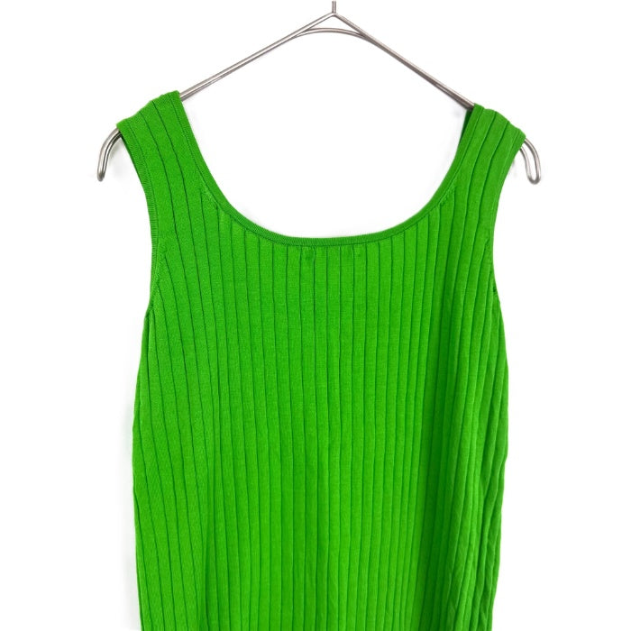 【中古】ブラミンク BLAMINK リブタンクトップ M C 16G RIB TANK NSL コットン ライトグリーン系 黄緑 i0507m00710