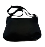 画像をギャラリービューアに読み込む, 【中古】PRADA プラダ ナイロン ショルダーバッグ ブラック 三角ロゴプレート j0417aq00347
