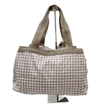将图片加载到图库查看器，【中古】【LeSportsac】レスポートサック 千鳥格子 トートバッグ ベージュ ポーチ付き ナイロン レディース j0223tq04720
