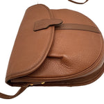 将图片加载到图库查看器，【中古】バーバリー BURBERRY ショルダーバッグ ポシェット レトロ 可愛い ブラウン 茶 i0717lq00982
