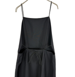 画像をギャラリービューアに読み込む, 【中古】ドゥロワー Drawer キャミソールワンピース ブラック ロングワンピ i1104y00860
