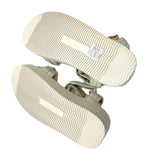 画像をギャラリービューアに読み込む, 【中古】スイコック suicoke 厚底サンダル Drawer別注 ツイード ストラップ ラメ糸 アイボリー 白系 i0722h00160
