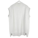 画像をギャラリービューアに読み込む, 【中古】Drawer ドゥロワー カシミヤ100% ニットベスト Vネック グレー レディース  カシミヤベスト j0209y00736
