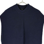 Load image into Gallery viewer, 【中古】LOEF ロエフ ウール100％ ニットベスト ネイビー レディース 上質 シンプル i1120h00510
