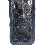 Load image into Gallery viewer, 【中古】グッチ GUCCI ビニールポーチ GGロゴ 防水 旅行 大きめポーチ ブラック 黒 h0226h02022
