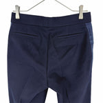 画像をギャラリービューアに読み込む, 【中古】Drawer ドゥロワー ラインパンツ ウール フラノライン ネイビー i1222y00716
