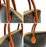 画像をギャラリービューアに読み込む, 【中古】CELINE セリーヌ ハンドバッグ レザー レディース バッグ ブラウン系 ゴールド金具 j0215pq02271
