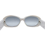Load image into Gallery viewer, 【中古】シャネル CHANEL サングラス 5113 フラワーモチーフ ココマーク 白 ネイビー j0215pq02193

