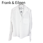 画像をギャラリービューアに読み込む, 【中古】フランクアンドアイリーン Frank &amp; Eileen リネン100％ 長袖シャツ ホワイト XS j0817t00810

