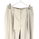 Load image into Gallery viewer, 【中古】セオリーリュクス theory luxe ワイドテーパードパンツ 薄手 光沢 上品 ライトベージュ 生成り i0818n0218
