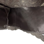 Load image into Gallery viewer, 【中古】スキャパ SCAPA セミタイトスカート カットワークレース 総レース シルク カーキ i0703n0053
