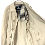 Load image into Gallery viewer, 【中古】アクアスキュータム Aquascutum トレンチコート ステンカラー ゆったり ライトベージュ i0429wq03330
