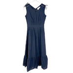 将图片加载到图库查看器，【中古】michellMacaron ミシェルマカロン ワンピース レースアップ 肩リボン i0911wq0083
