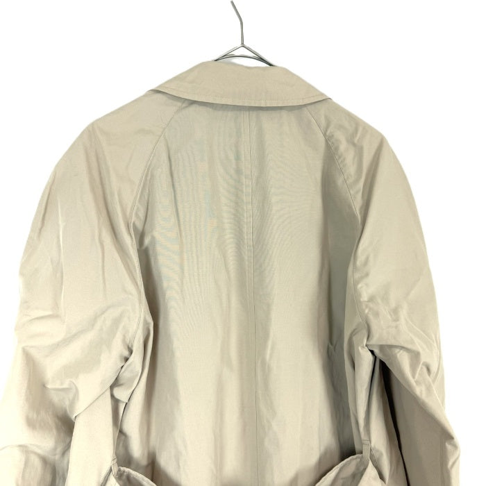 【中古】アクアスキュータム Aquascutum トレンチコート ステンカラー ゆったり ライトベージュ i0429wq03330