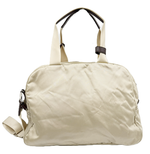 将图片加载到图库查看器，【中古】agnès b. アニエスベー ボストンバッグ 2WAY ショルダー付き ベージュ 大容量 軽量 トラベル i0727tq01410
