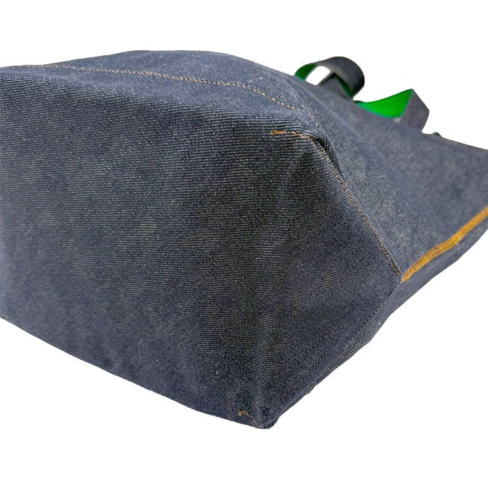 【中古】Drawer ドゥロワー ノベルティ デニム トートバッグ ネイビー 軽量 i0908h0033