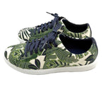 Load image into Gallery viewer, 【中古】コールハーン COLE HAAN スニーカー 葉柄 ボタニカル 軽量 未使用 グリーン系 緑 i0722n00216
