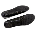 画像をギャラリービューアに読み込む, 【中古】トリーバーチ TORY BURCH バレエシューズ ミニトラベル パンプス エナメル ラバー フラットシューズ i0907oq00120
