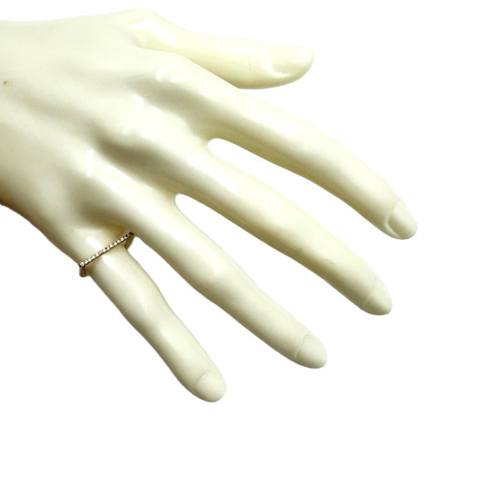 【中古】ロアドゥシャンブル Roi du chanvre ピンキーリング 指輪 変形デザイン ストーン おしゃれ ゴールド i0501k0142