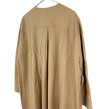 将图片加载到图库查看器，【中古】ドゥロワー Drawerロングワンピース ベージュ 長袖 ベルト付き レディース j0209y00338
