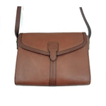 Load image into Gallery viewer, 【中古】バーバリー BURBERRY ショルダーバッグ レザー 内側チェック レトロ ブラウン 茶 i0606aq02360
