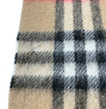 画像をギャラリービューアに読み込む, 【中古】バーバリー  BURBERRY マフラー ノバチェック ベージュ カシミヤ100％ j0215pq00740
