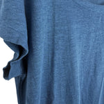 将图片加载到图库查看器，【中古】アーペーセー A.P.C. リネンカットソー 麻 半袖 杢ブルー 青 i0703n0215
