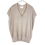 Load image into Gallery viewer, 【中古】ユナイテッドアローズ UNITED ARROWS ノースリーブニット ベージュ i1215i0204
