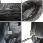 画像をギャラリービューアに読み込む, 【中古】バーバリー BURBERRY トートバッグ チェック柄 ナイロン レザー バイカラー ベージュ系 ブラック i0627aq00487
