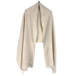 将图片加载到图库查看器，【中古】Ron Herman ロンハーマン 大判 ストール ベージュ系 i0619wq05716
